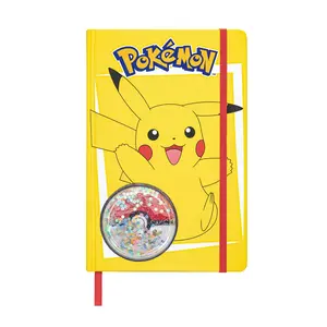 Pokemon Pokémon Pikachu Notitieboek met Glitter Pokéball