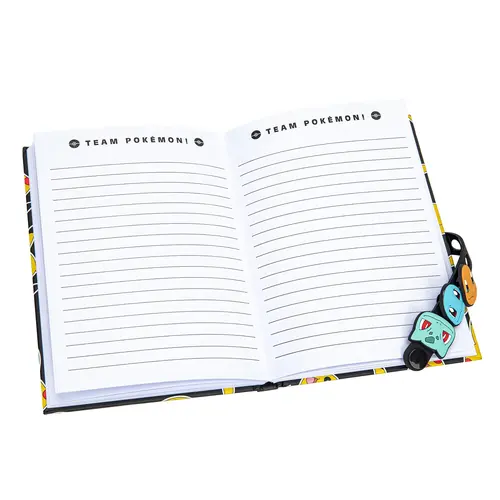 Pokemon Pokémon Pikachu Notitieboek met Armband Sluiting – Hardcover – Gelinieerde Pagina's – Officieel Gelicenseerd Pokemon Pokémon Pikachu Notitieboek met Armband Sluiting – Hardcover – Gelinieerde Pagina's – Officieel Gelicenseerd