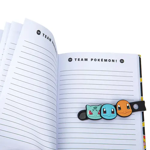 Pokemon Pokémon Pikachu Notitieboek met Armband Sluiting – Hardcover – Gelinieerde Pagina's – Officieel Gelicenseerd Pokemon Pokémon Pikachu Notitieboek met Armband Sluiting – Hardcover – Gelinieerde Pagina's – Officieel Gelicenseerd