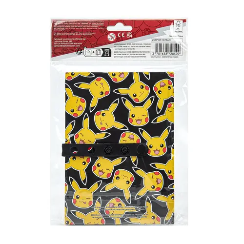 Pokemon Pokémon Pikachu Notitieboek met Armband Sluiting – Hardcover – Gelinieerde Pagina's – Officieel Gelicenseerd Pokemon Pokémon Pikachu Notitieboek met Armband Sluiting – Hardcover – Gelinieerde Pagina's – Officieel Gelicenseerd
