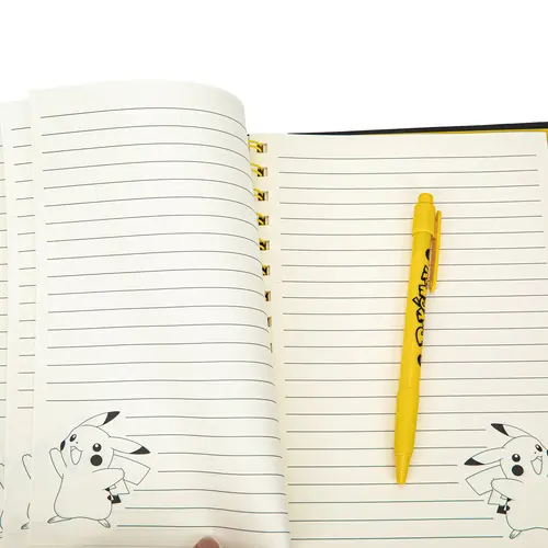 Pokemon Pokémon Pikachu Notitieboek met Pen en Sticky Notes – Spiraalgebonden Schrijfblok – Inclusief Plaknotities en Bladwijzers – Officieel Gelicenseerd Pokemon Pokémon Pikachu Notitieboek met Pen en Sticky Notes – Spiraalgebonden Schrijfblok – Inclusief Plaknotities en Bladwijzers – Officieel Gelicenseerd