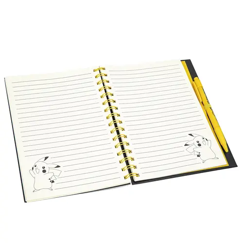 Pokemon Pokémon Pikachu Notitieboek met Pen en Sticky Notes – Spiraalgebonden Schrijfblok – Inclusief Plaknotities en Bladwijzers – Officieel Gelicenseerd Pokemon Pokémon Pikachu Notitieboek met Pen en Sticky Notes – Spiraalgebonden Schrijfblok – Inclusief Plaknotities en Bladwijzers – Officieel Gelicenseerd