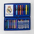 Real Madrid Real Madrid Tekendoos XL - 42 Delige Kleurset met Kleurpotloden, Stiften, Verf en Koffer - Officiële Real Madrid Merchandise Real Madrid Real Madrid Tekendoos XL - 42 Delige Kleurset met Kleurpotloden, Stiften, Verf en Koffer - Officiële Real Madrid Merchandise