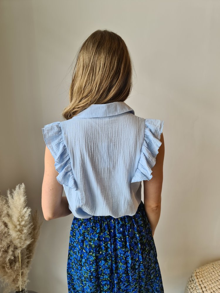 TITZI chemise bleu TITZI chemise bleu