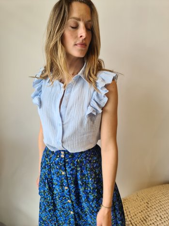 TITZI chemise bleu TITZI chemise bleu