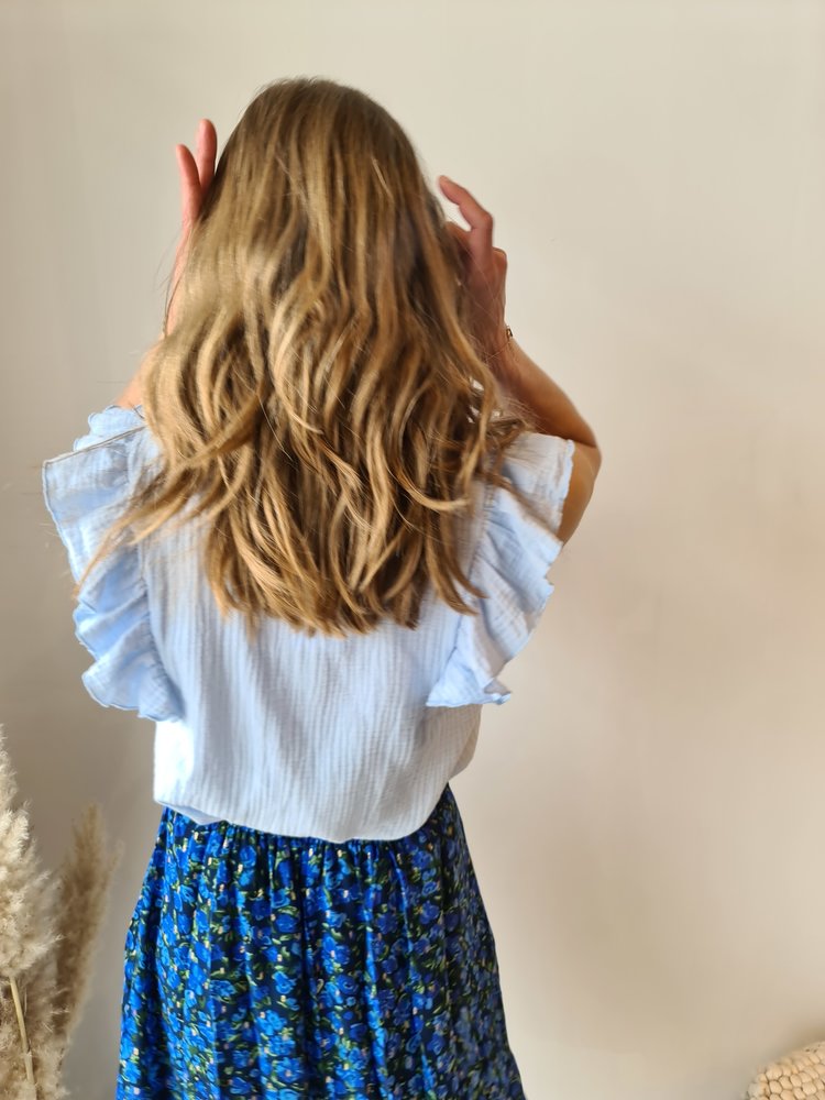 TITZI chemise bleu TITZI chemise bleu