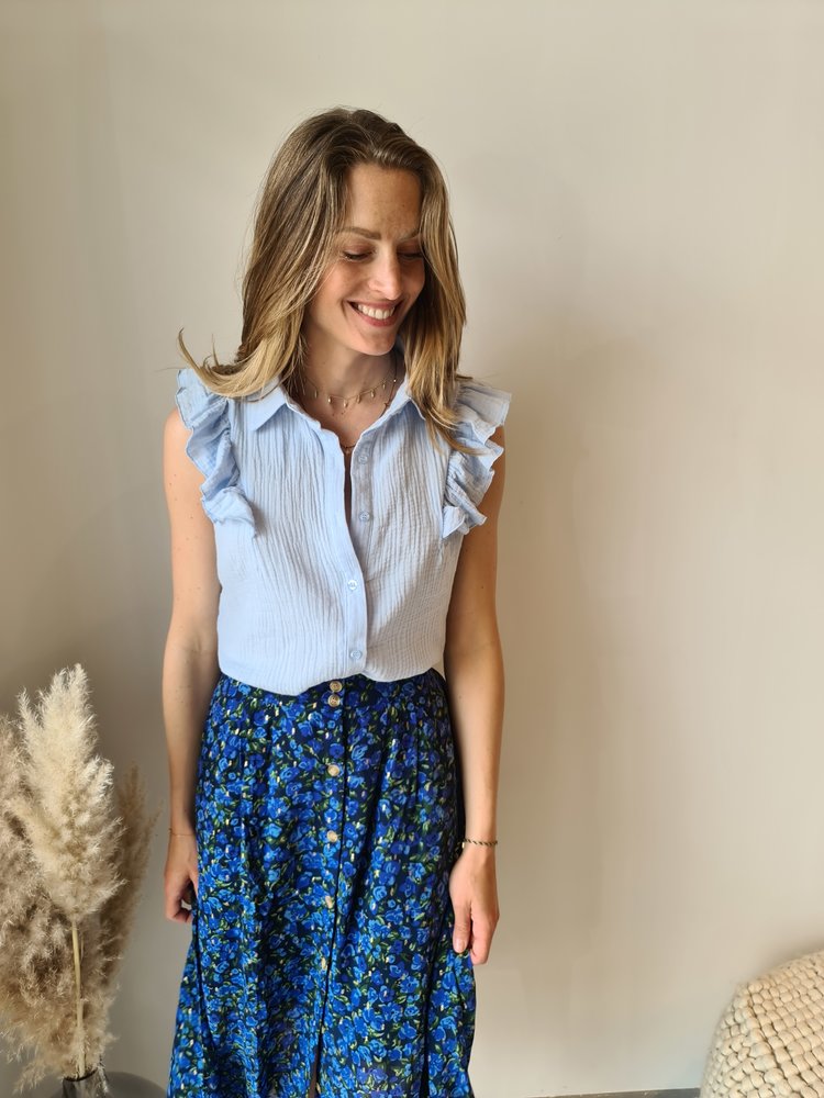 TITZI chemise bleu TITZI chemise bleu