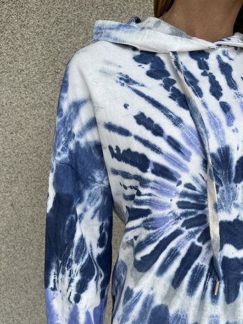 CHARLOTTE pull robe oversize à capuche