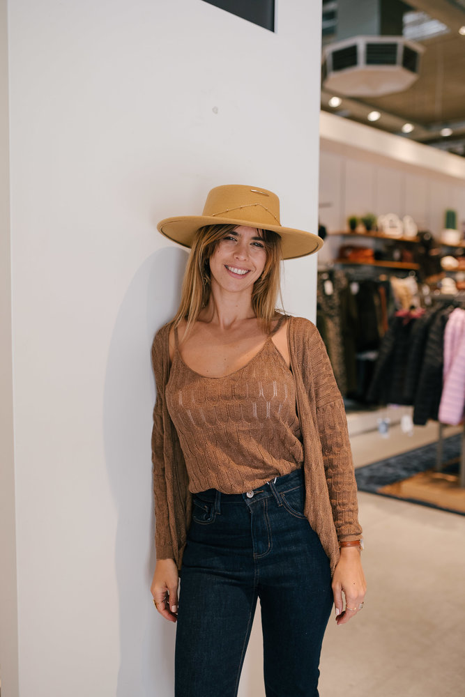 TOSCAN chapeau camel