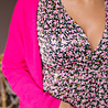 NATHALIE gilet fuchsia NATHALIE gilet fuchsia