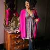 NATHALIE gilet fuchsia NATHALIE gilet fuchsia