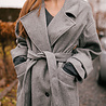 LILIAN manteau gris LILIAN manteau gris