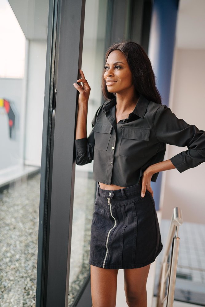 DULCIE chemise noire