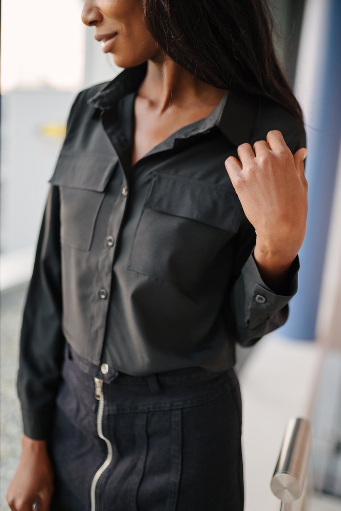 DULCIE chemise noire