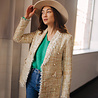 SATINE blazer vert SATINE blazer vert