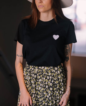 ATHEA t-shirt noir et blanc