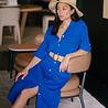MAHILY robe bleu MAHILY robe bleu