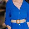 MAHILY robe bleu MAHILY robe bleu