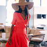 APHELIE robe corail APHELIE robe corail