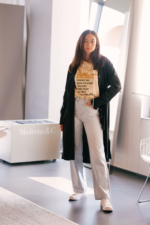 CHARLIE manteau noir