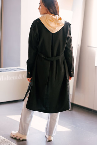 CHARLIE manteau noir