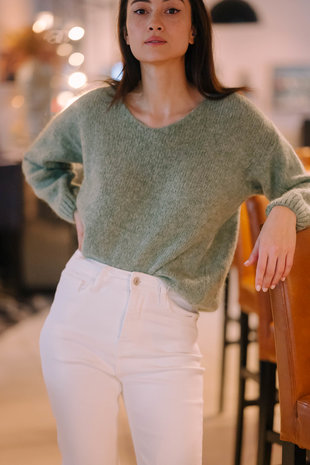 LOAS pull vert d'eau foncé