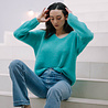 LOAS pull turquoise LOAS pull turquoise