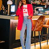 RETRO IS BACK t-shirt rouge RETRO IS BACK t-shirt rouge