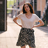 GABIN t-shirt en lin beige GABIN t-shirt en lin beige
