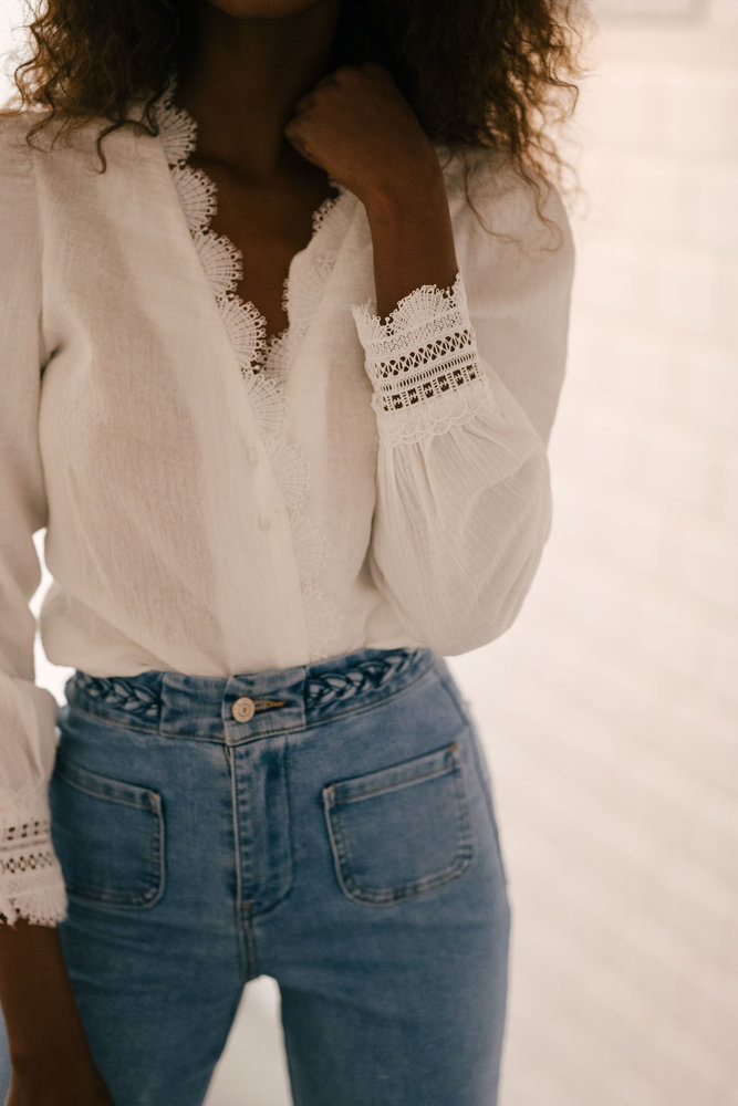 EMORI blouse écru EMORI blouse écru