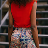 FYNA top rouge FYNA top rouge