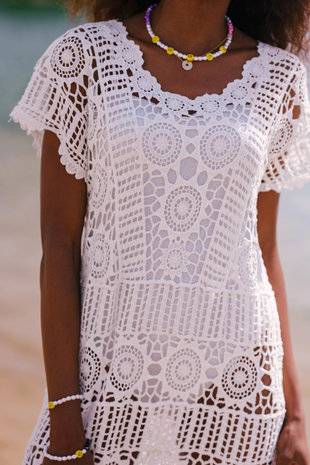 BEACH robe blanche BEACH robe blanche