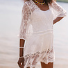 HELOISE robe en dentelle blanche HELOISE robe en dentelle blanche