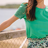 LYLOU t-shirt vert LYLOU t-shirt vert