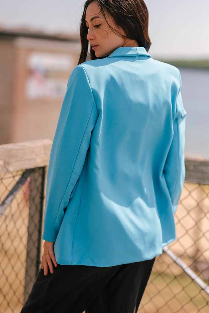 MATHIS blazer bleu MATHIS blazer bleu