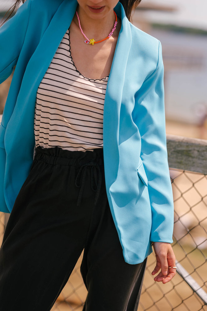 MATHIS blazer bleu MATHIS blazer bleu