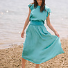 GLESIA jupe turquoise GLESIA jupe turquoise