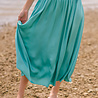 GLESIA jupe turquoise GLESIA jupe turquoise