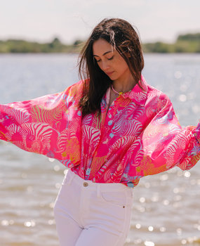 DAIZA chemise fuchsia