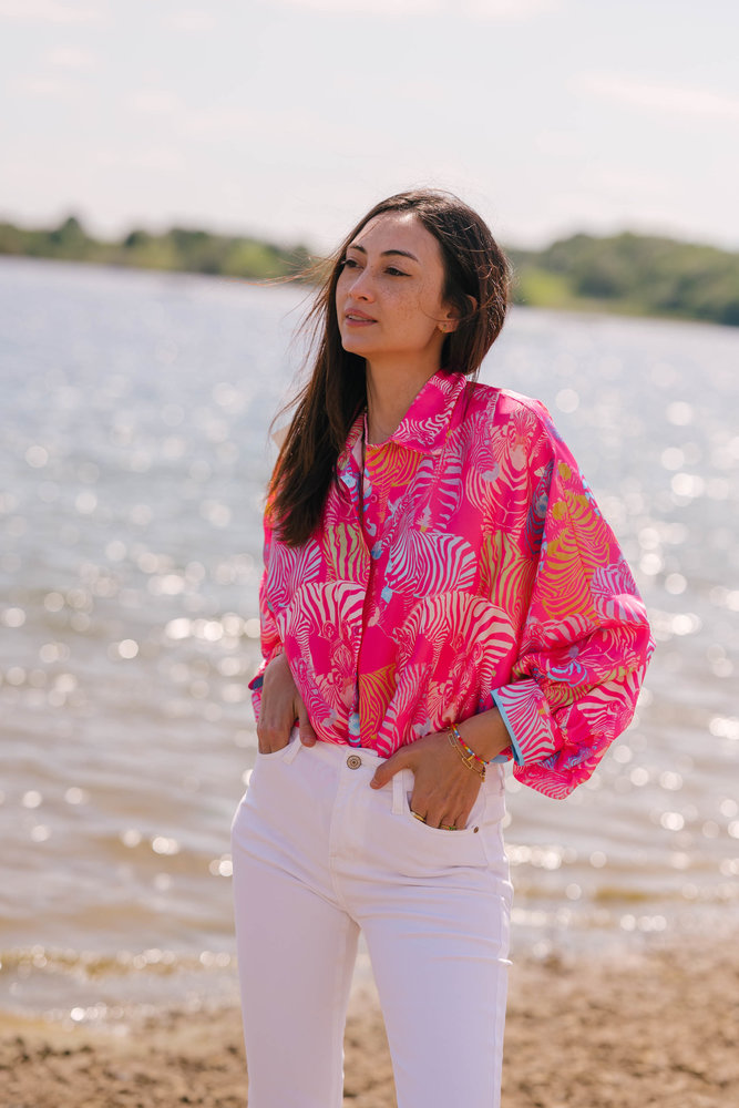 DAIZA chemise fuchsia DAIZA chemise fuchsia