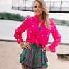 NAIA chemise fuchsia à coeur doré NAIA chemise fuchsia à coeur doré