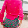 NAIA chemise fuchsia à coeur doré NAIA chemise fuchsia à coeur doré