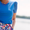 LYLOU t-shirt bleu LYLOU t-shirt bleu