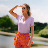 CORTO jupe-short orange CORTO jupe-short orange