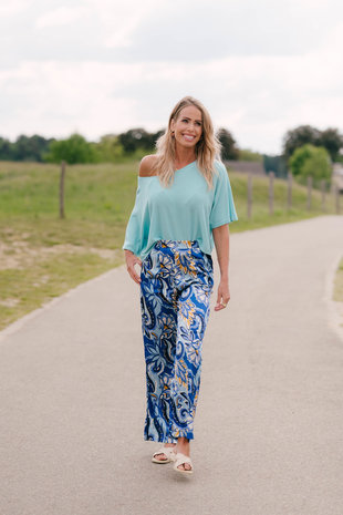 LILIANA pull turquoise LILIANA pull turquoise