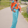 ROXANNE pantalon turquoise ROXANNE pantalon turquoise