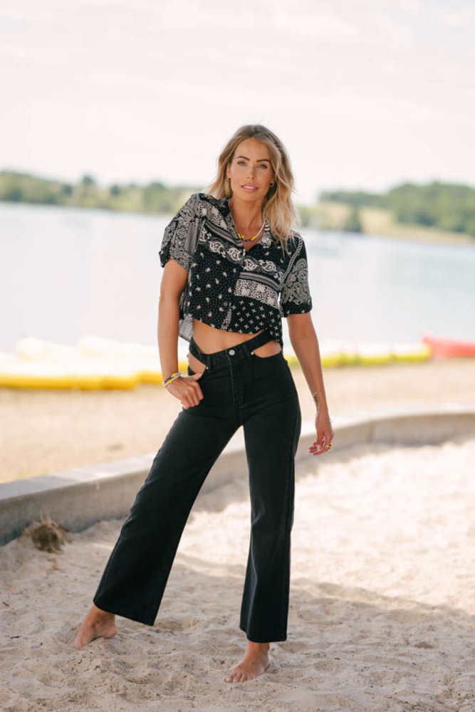 POLOMA jean noir POLOMA jean noir