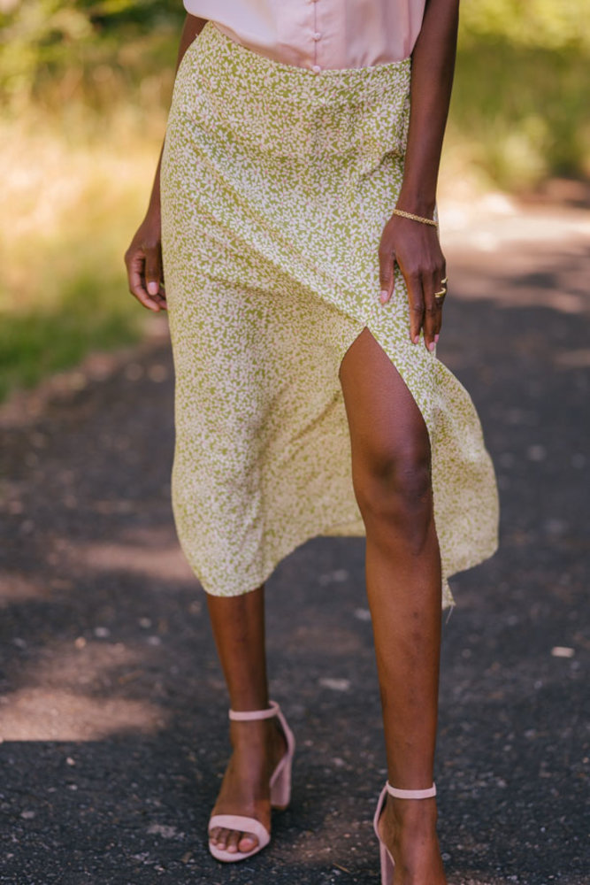 VANNA jupe verte VANNA jupe verte