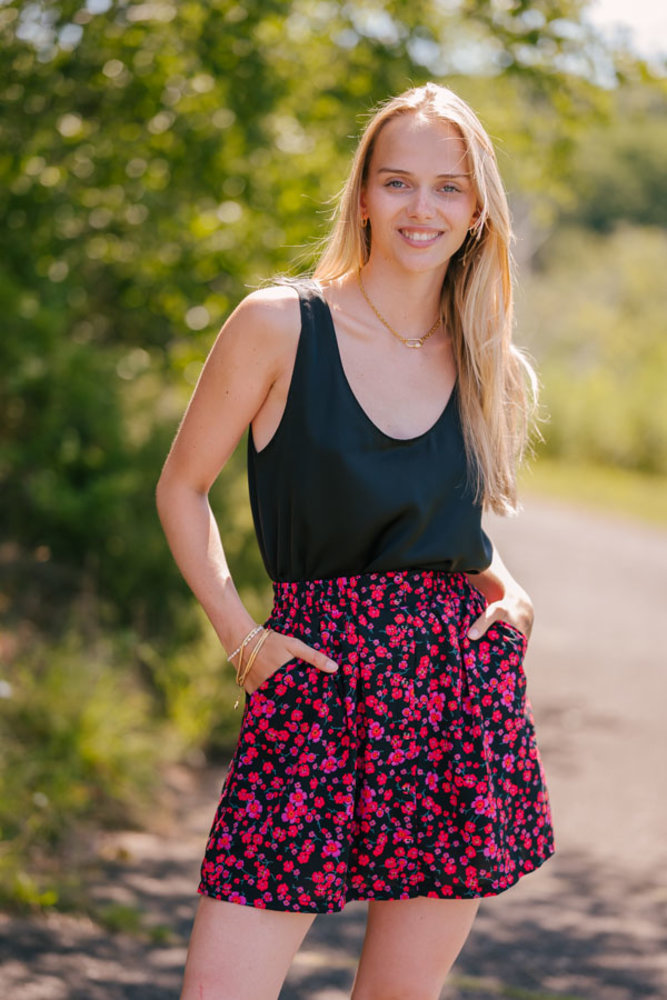 ORATORI blouse noire