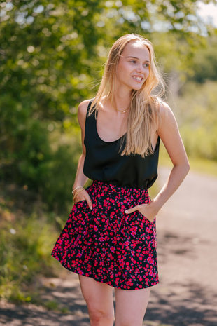 ORATORI blouse noire